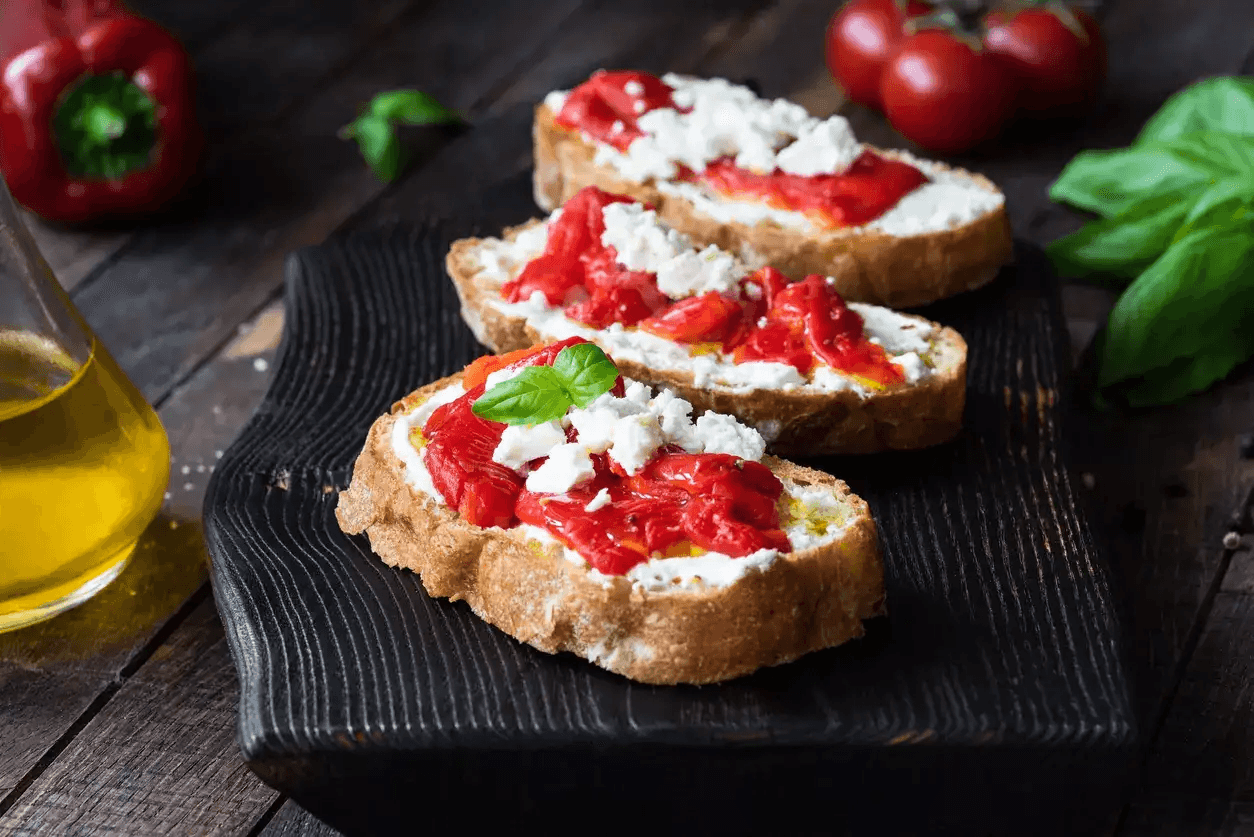 <p>Classic Bruschetta </p>
 Image
